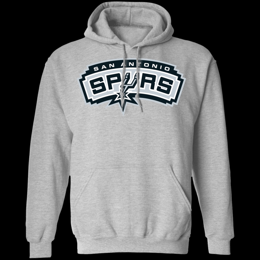 San Antonio Spurs Gray Hoodie, Size Large. Excellent Condition